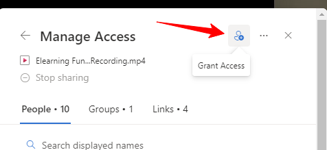 Managing Share Settings in Microsoft Stream