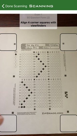 Creating a Key in ZipGrade