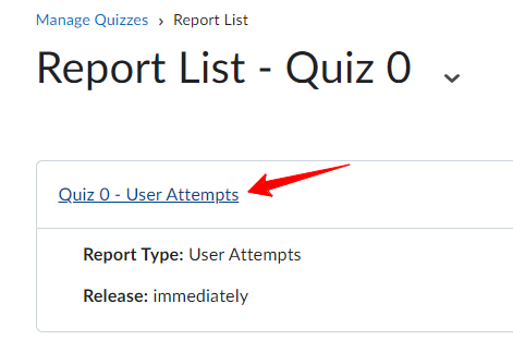 Setting Up and Downloading Quiz Reports in Elearning